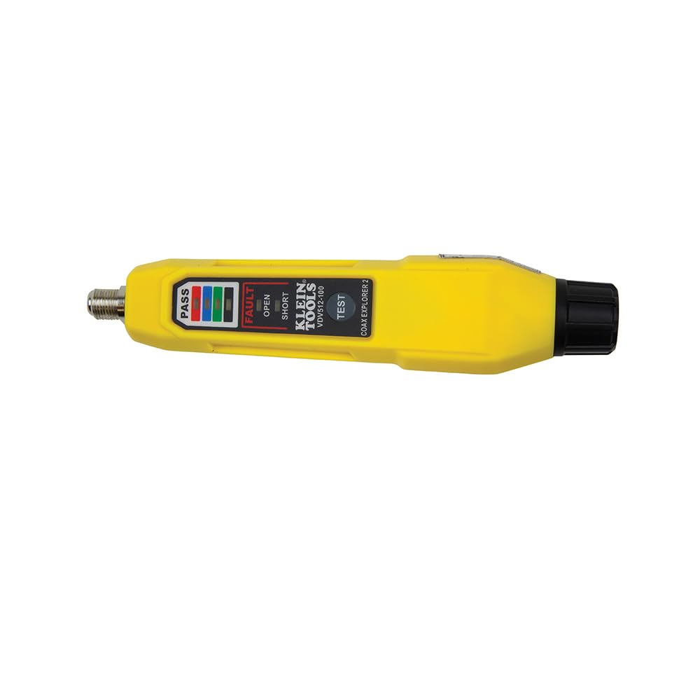 Klein Tools Coax Explorer 2 testing and mapping coax cables with remote indicators