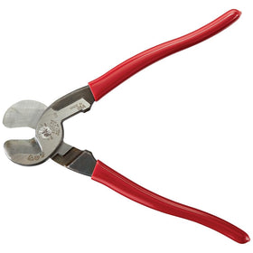 Beveled jaw tips protect leading edges during precise cuts