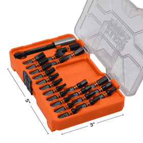 Klein Tools ultra-slim compact storage case fits pockets and pouches