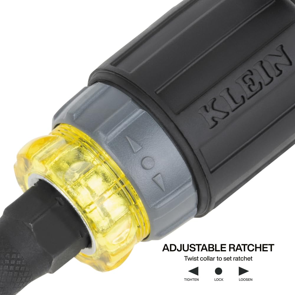 Klein Tools cross-compatible adapters enabling smooth transitions between drives.