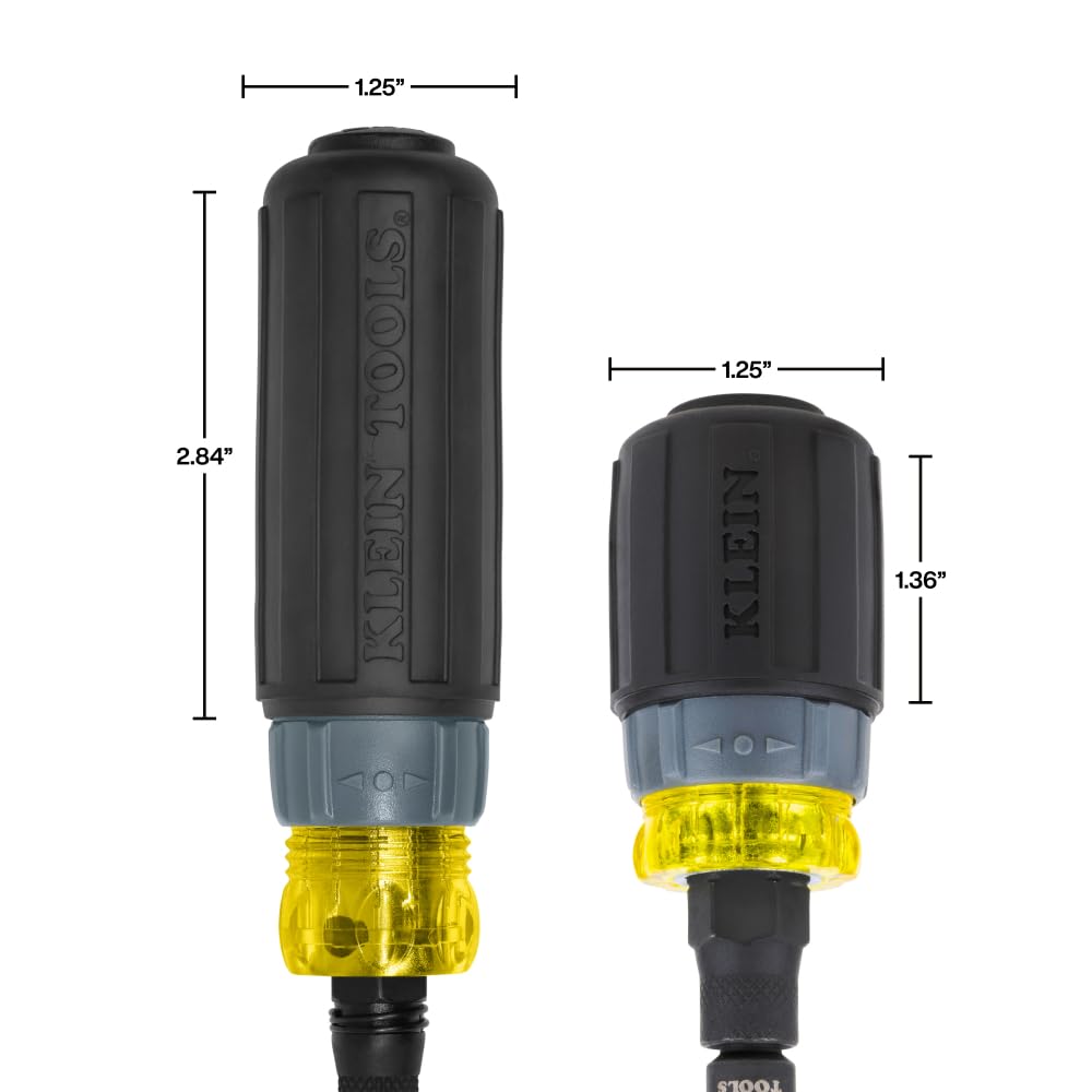 Klein Tools Cushioned-Grip handles improve comfort during long assembly tasks.