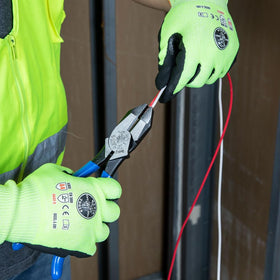 Klein Tools D2000-9ST ironworker pliers hook-bend handle aids secure grip.