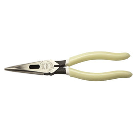 Klein Tools D203-8-GLW precision needle-nose action for controlled work.