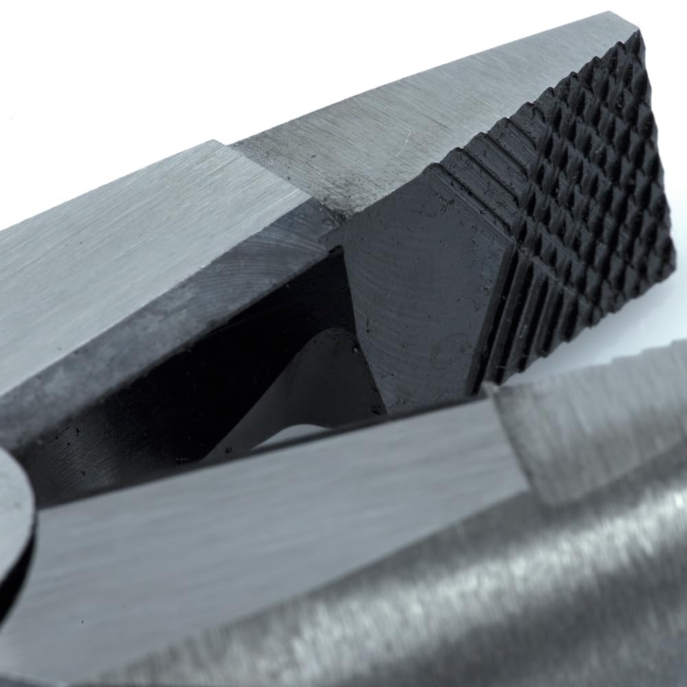 Klein Tools D213-9NE crosshatched jaws for secure grip