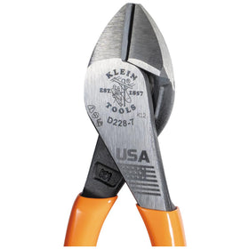 Klein Tools D228-7 pliers with hot-riveted joint for smooth action
