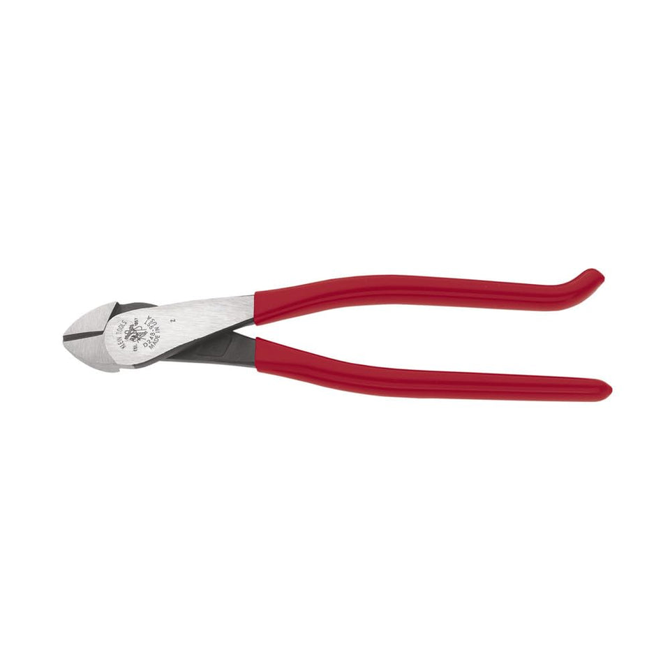Klein Tools D248-9ST angle-head close-up for confined-space wire cutting