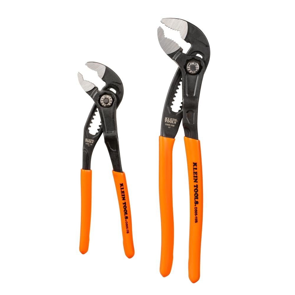 Klein Tools D5052BKIT 7-Inch pliers with Quick-Adjust Klaw for torque