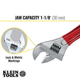 D507-8 high polish chrome finish resists corrosion and cleans easily