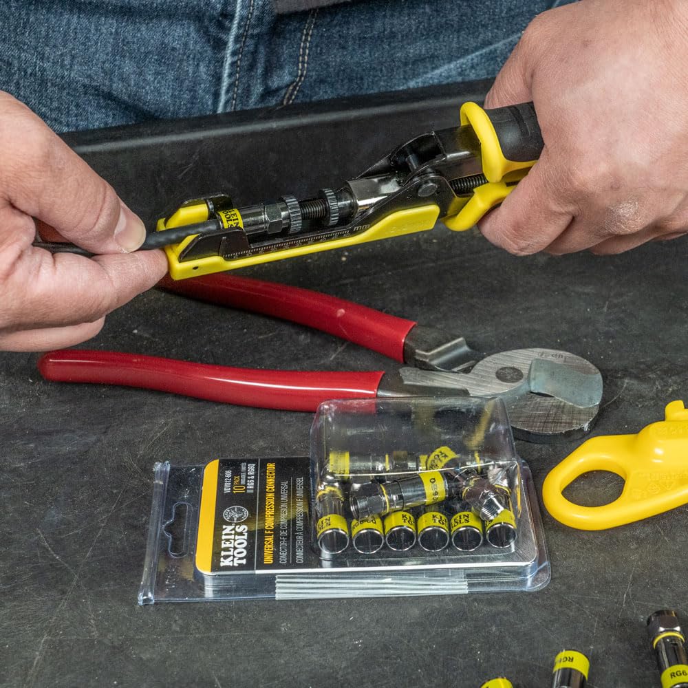 Complete kit supports fast, dependable F-connector installations.