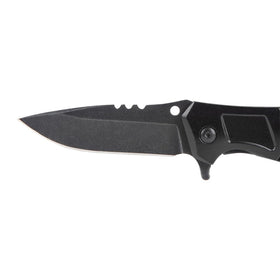 Low-profile carry with belt clip keeps the tool ready.