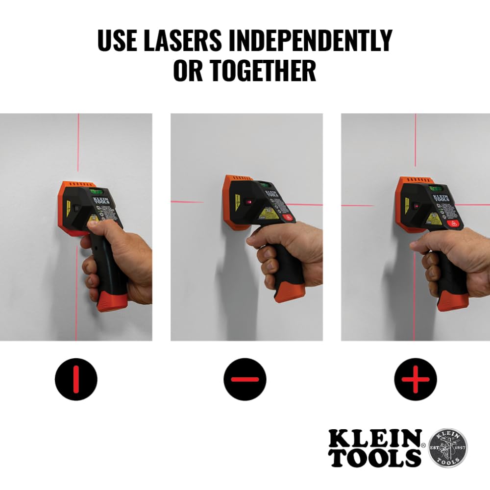 Klein Tools ESF150LL ergonomic grip enables comfortable one handed scanning