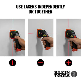 Klein Tools ESF150LL ergonomic grip enables comfortable one handed scanning