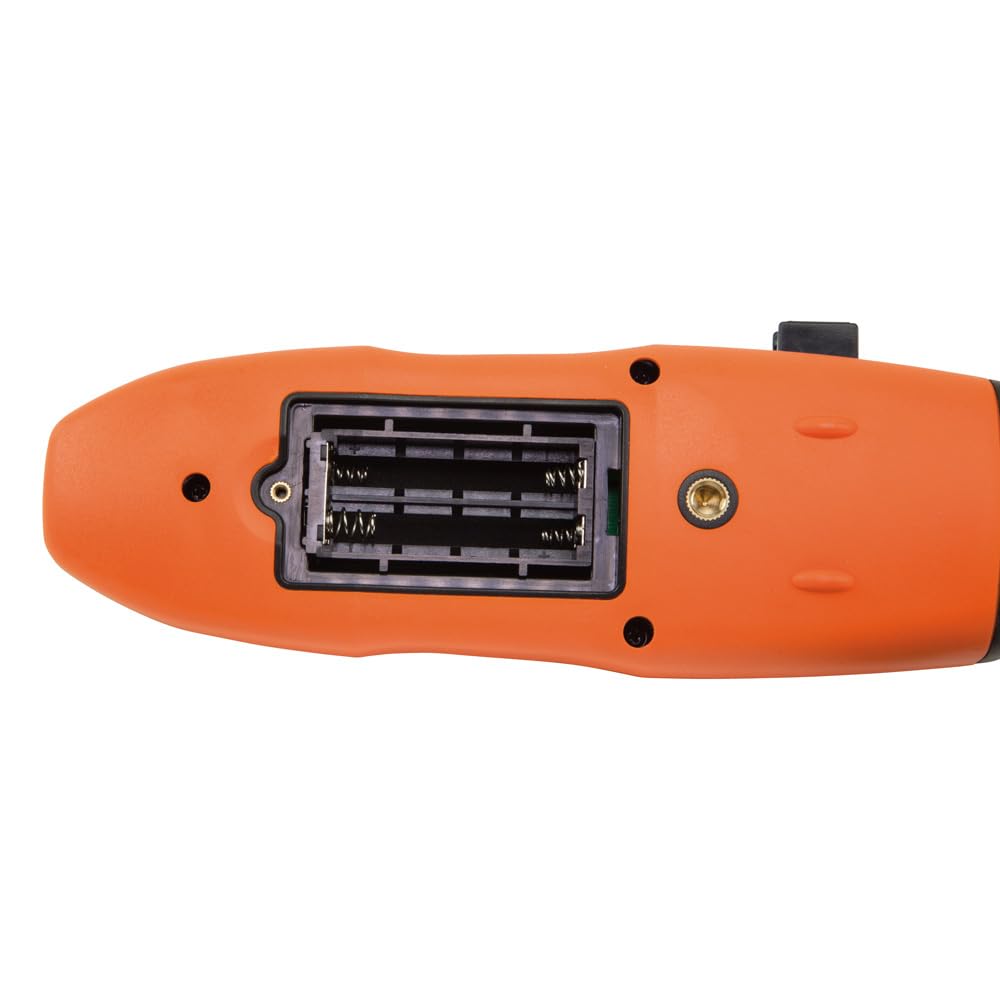 Klein Tools ET120 automatic zero-point calibration at power-up for accuracy.