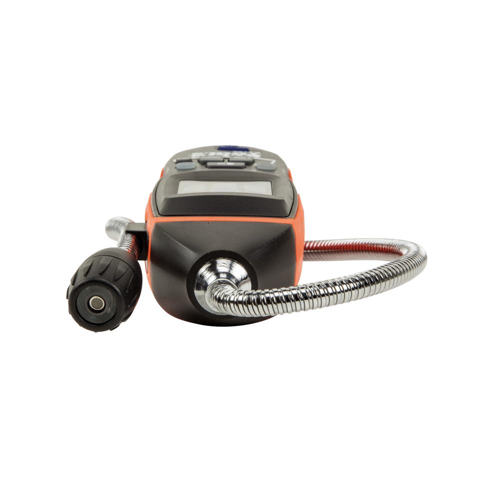 Klein Tools ET120 flexible gooseneck clip storage design for quick access.