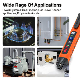 Klein Tools ET190 dual sensitivity mode improves leak pinpointing accuracy