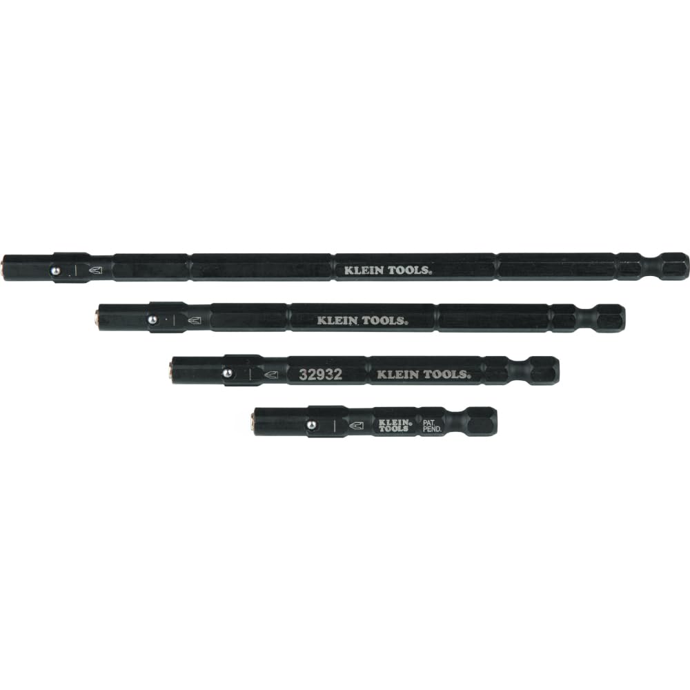 Klein Tools 2-inch hex shaft ready for fast flip-socket replacement on site