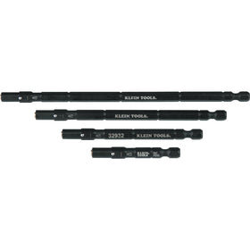 Klein Tools 2-inch hex shaft ready for fast flip-socket replacement on site