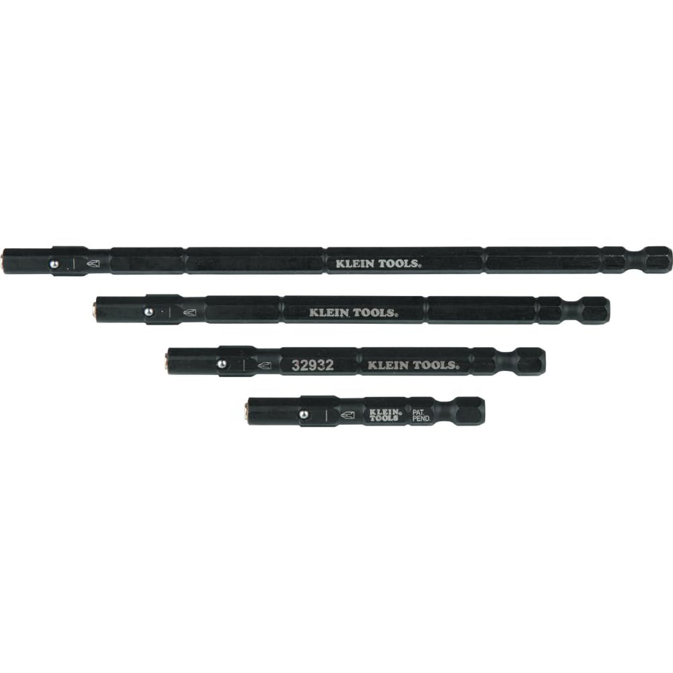 Klein Tools 2-inch hex shaft ready for fast flip-socket replacement on site