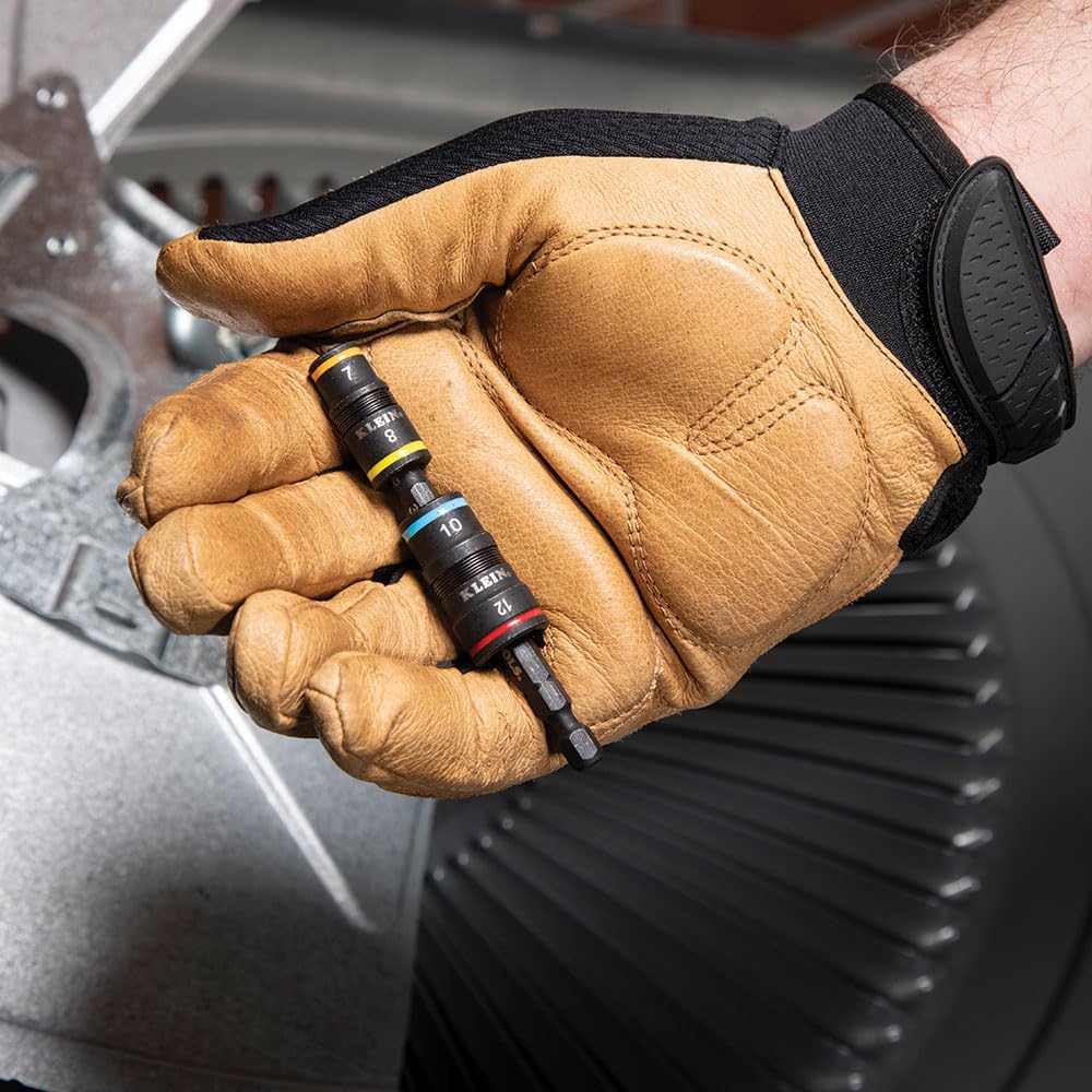 Klein Tools 3-1/2-inch hex shaft for versatile on-site driving tasks