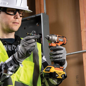 Klein Tools 5-inch hex shaft designed for mid-size fastener work