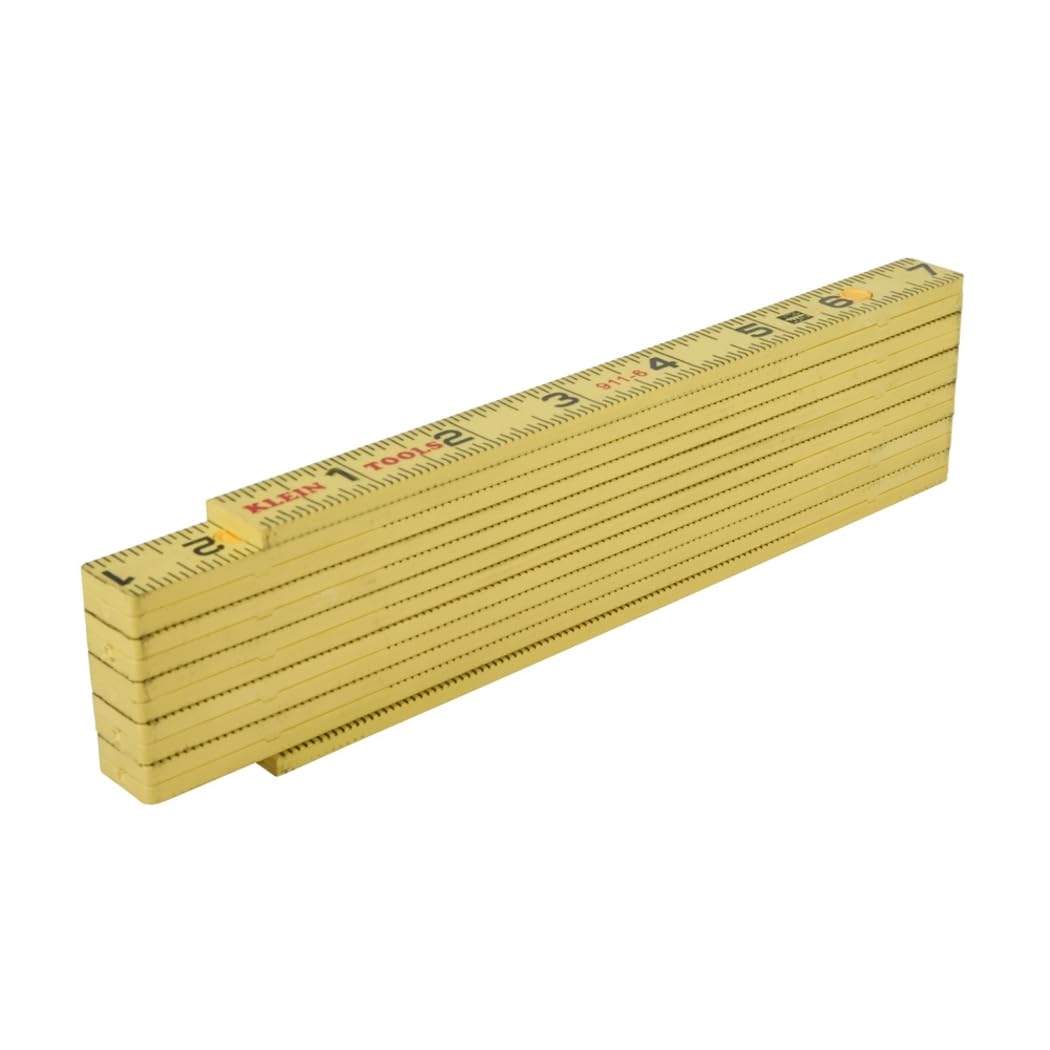 Klein Tools 911-6 folded to 8 inches for compact storage.