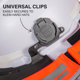 Klein Tools full brim sombrero neck shade removable detail for adjustable coverage