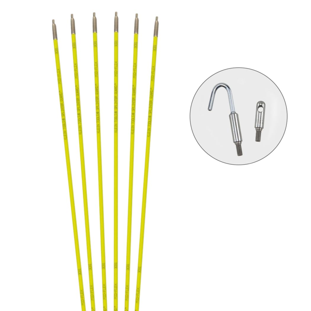 Klein Tools Glow Fish Rods 30 ft assembly for flexible wiring runs.