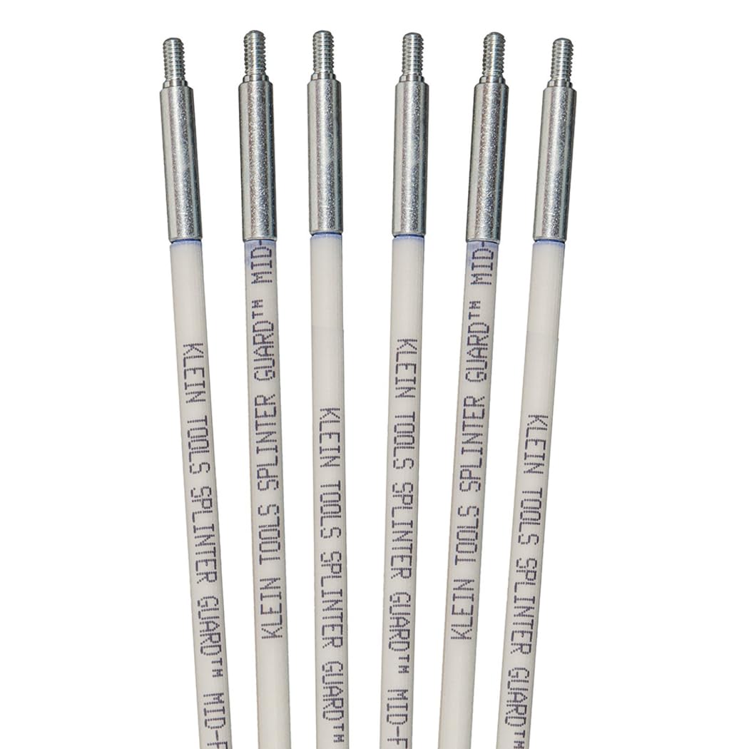 Klein Tools Glow Fish Rod storage tube keeps components organized.