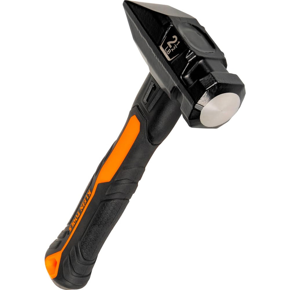 Klein Tools H80602 sledge hammer with wedge face for shaping metal and demolition tasks.