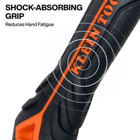 Klein Tools H80626EP shock-absorbing grip minimizes fatigue during use