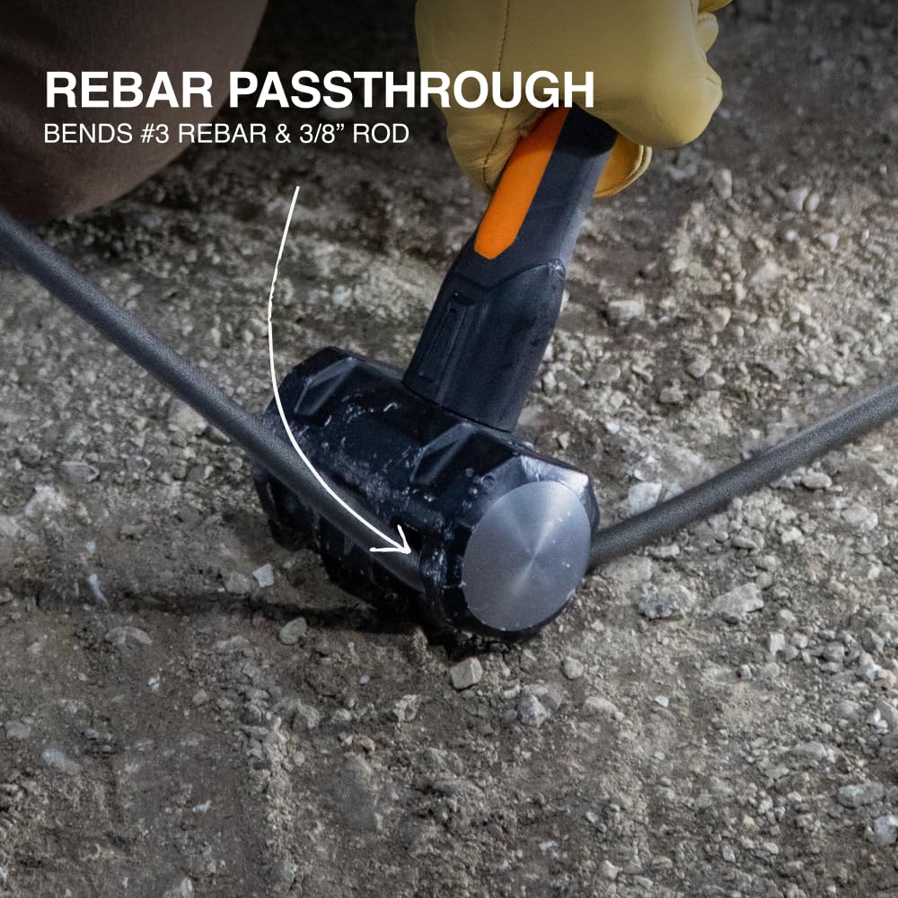Klein Tools H80693 overstrike protection helps extend tool life on rebar work