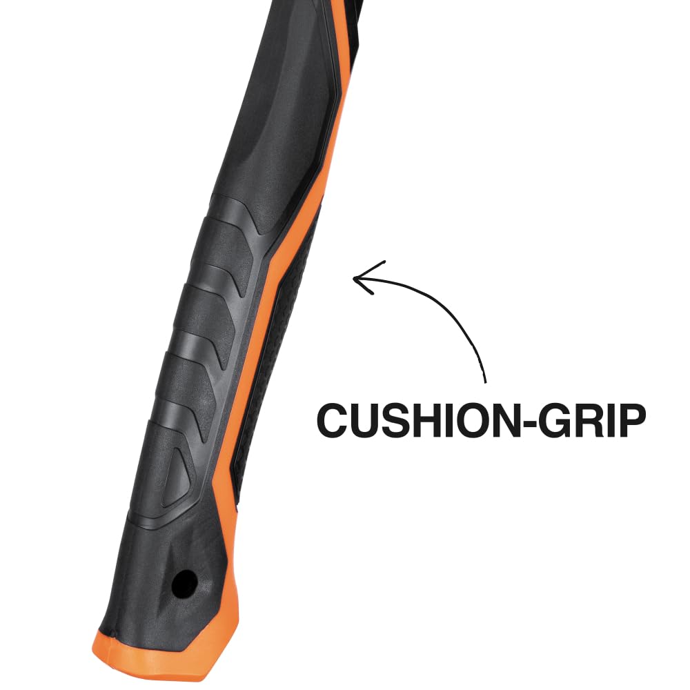 Klein Tools H80918S cushioned grip handle reduces fatigue during long use.