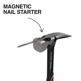 Klein Tools H80920S dual side nail pullers provide extra leverage for stubborn nails.