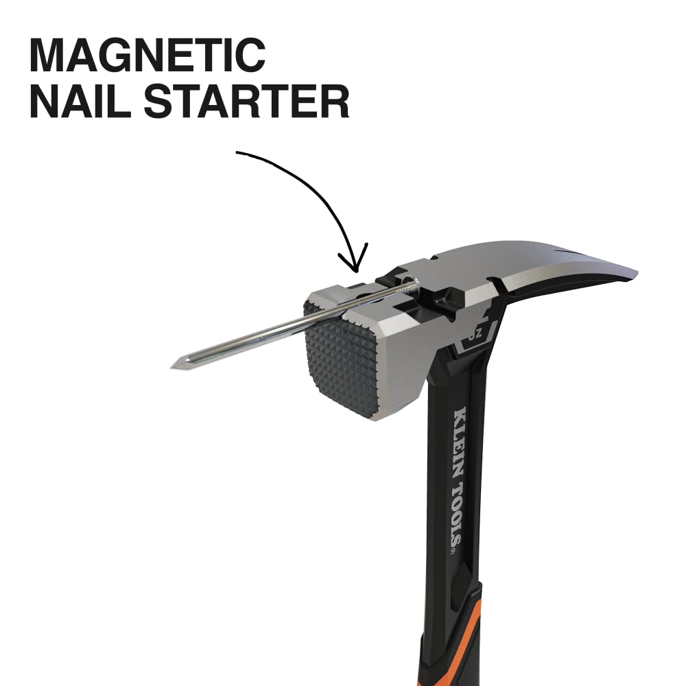 Klein Tools H80922SM dual side nail pullers for leverage.