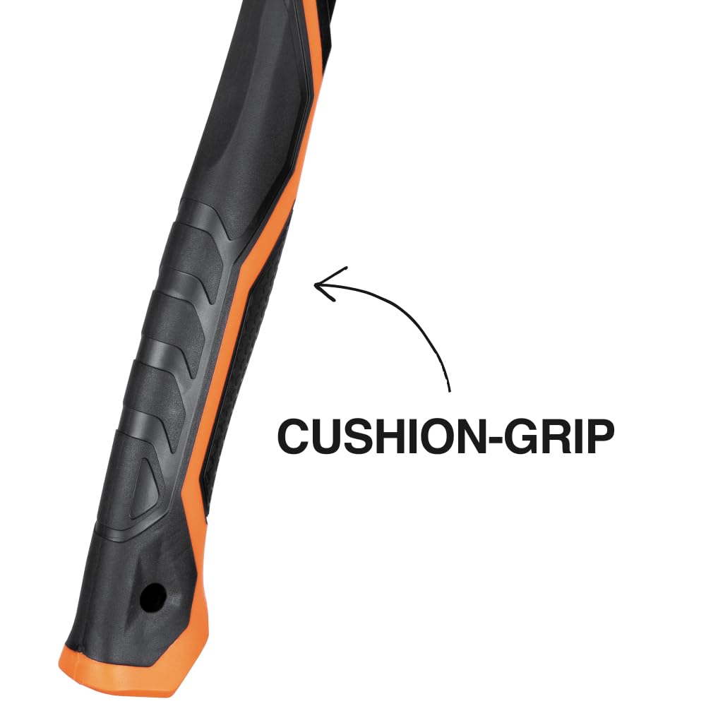 Klein Tools H80922SM extra-large squared strike face enhances accuracy.
