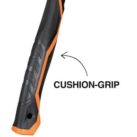 Klein Tools H80922SM extra-large squared strike face enhances accuracy.
