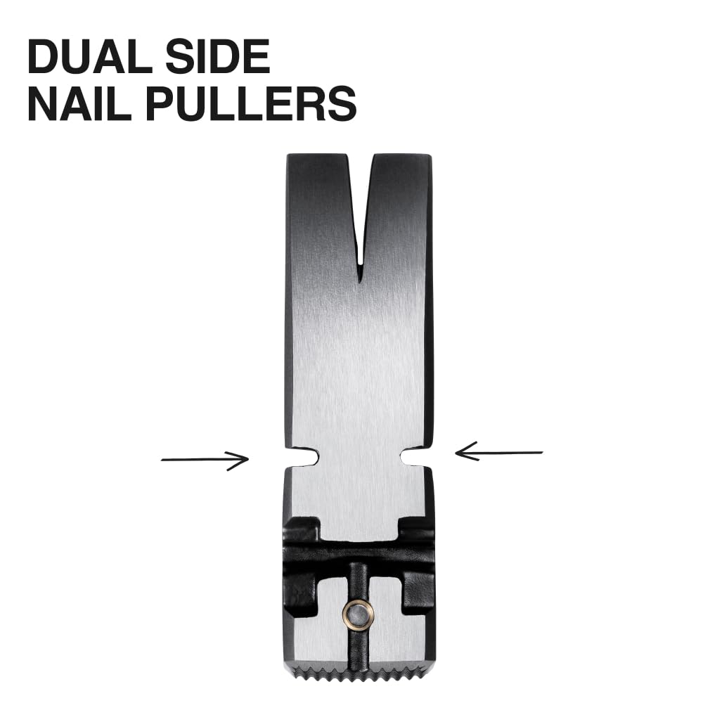 Klein Tools H80922SM magnetic nail starter supports one-handed setup.