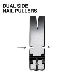 Klein Tools H80922SM magnetic nail starter supports one-handed setup.