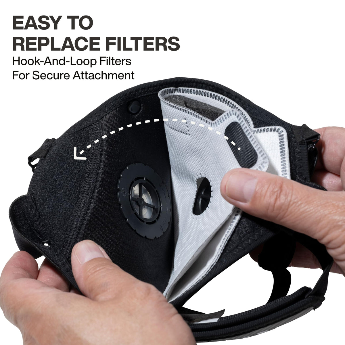 Klein Tools hand-washable fabric piece for easy cleaning after daily use.