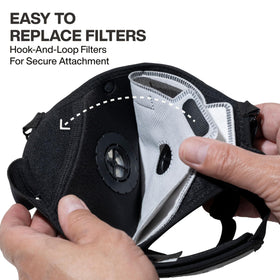 Klein Tools hand-washable fabric piece for easy cleaning after daily use.