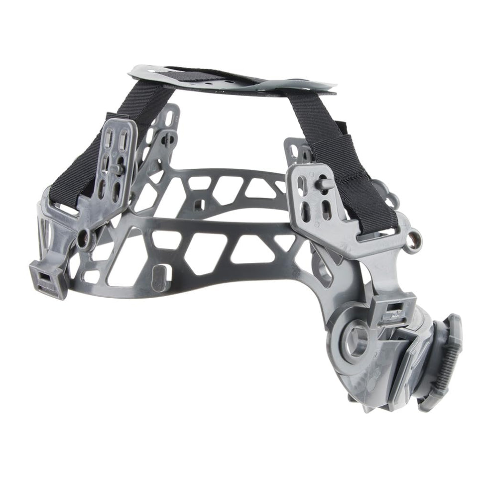 Klein Tools hard hat suspension 4-point for secure fit and ventilation.