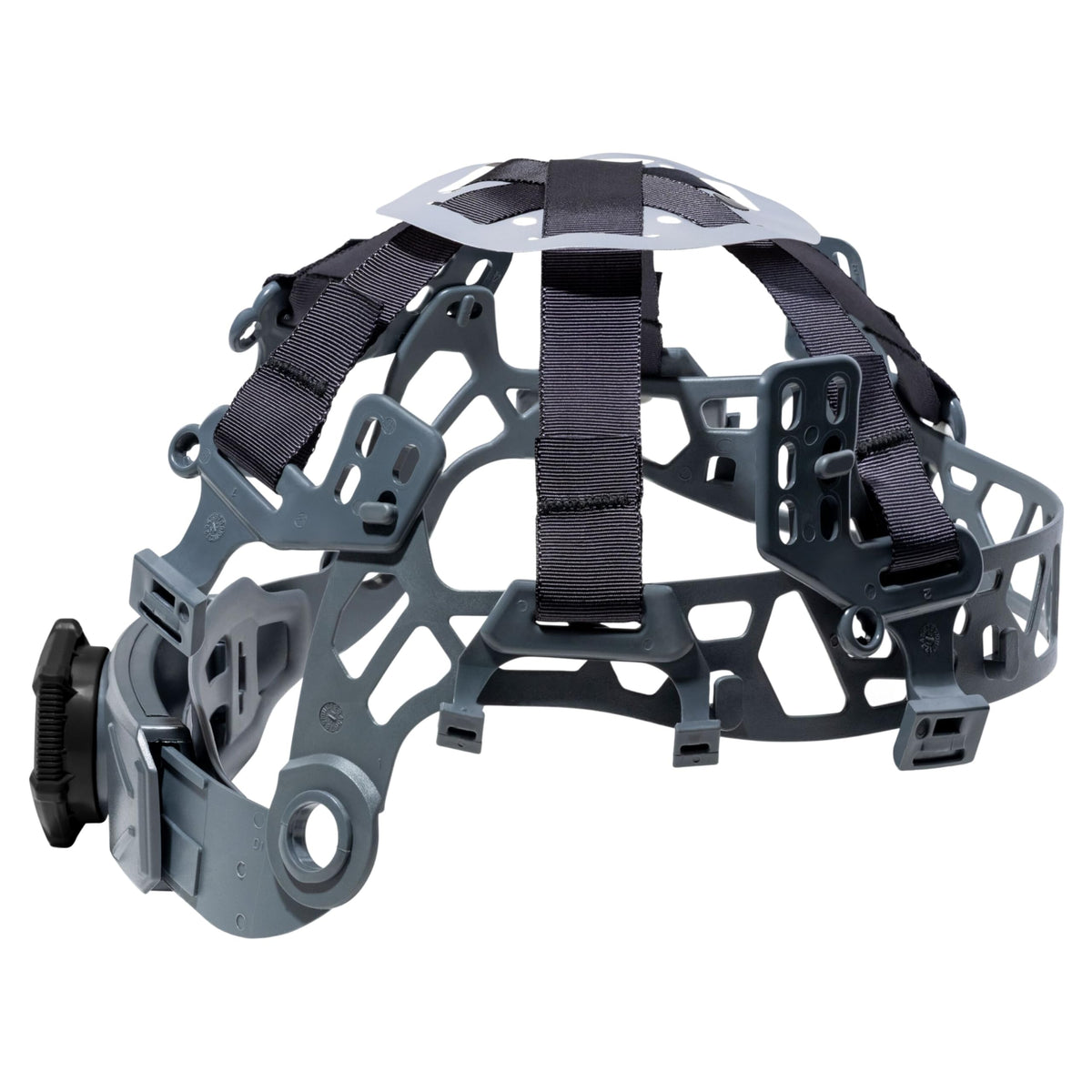 Klein Tools hard hat suspension 6-point system for secure, comfortable fit.