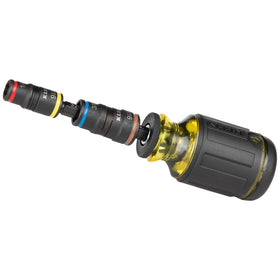 Klein Tools four-pack hex shafts kept ready for diverse jobs