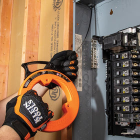 Klein Tools high-carbon steel construction provides firm yet flexible threading.