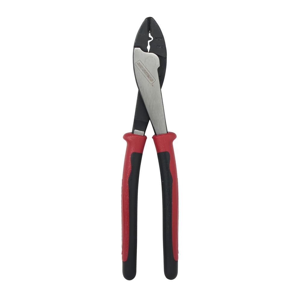 Klein Tools J1005 insulated and non-insulated terminals crimping capability.
