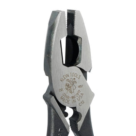 Klein Tools J2000-9NECRTP cross-hatched jaws for sure grip and precision.