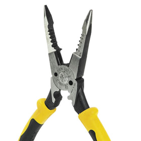 Klein Tools J207-8CR dual-material handles provide a secure, comfortable grip