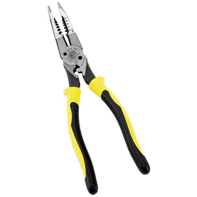 Klein Tools J207-8CR needle nose close-up showing precision tips for delicate wiring tasks