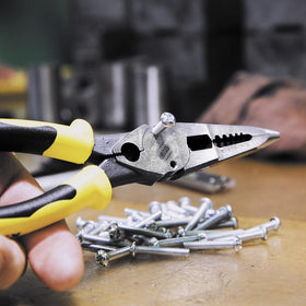 Klein Tools J207-8CR wire-stripping capability for 10-18 AWG solid and 12-20 AWG stranded