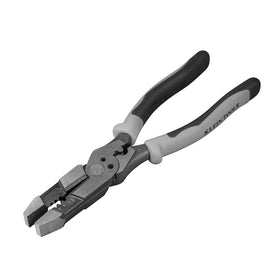 Klein Tools J215-8CR high-leverage design delivers easier cutting on wire.